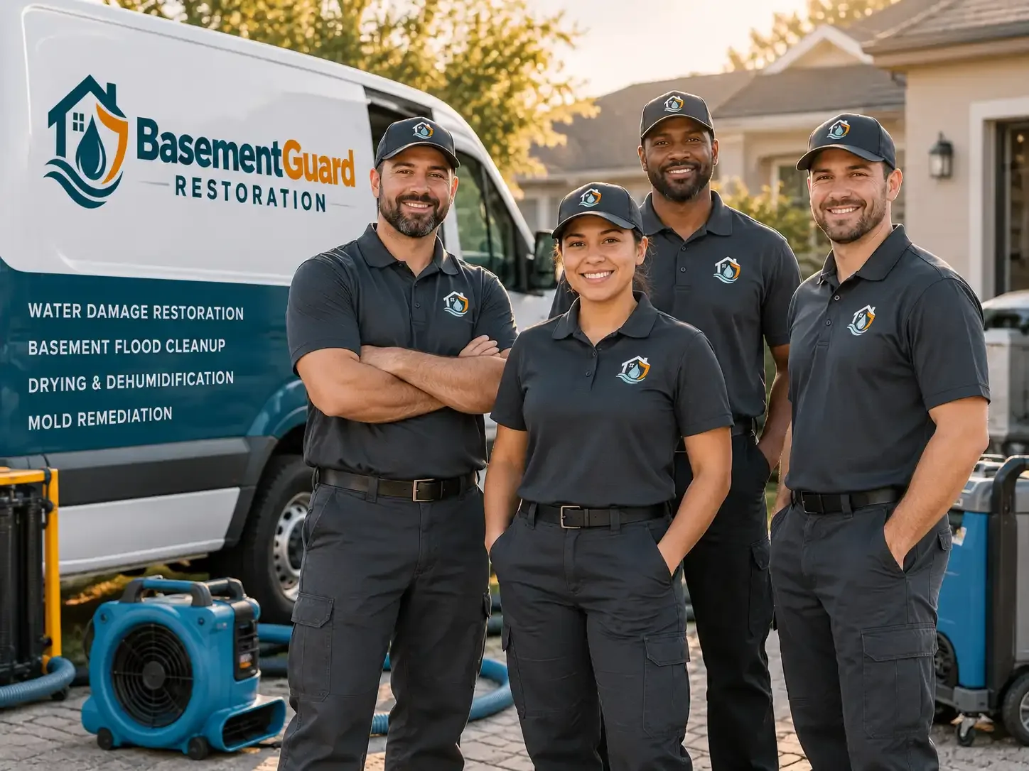 Basement Water Damage Restoration company in Belle Haven, VA